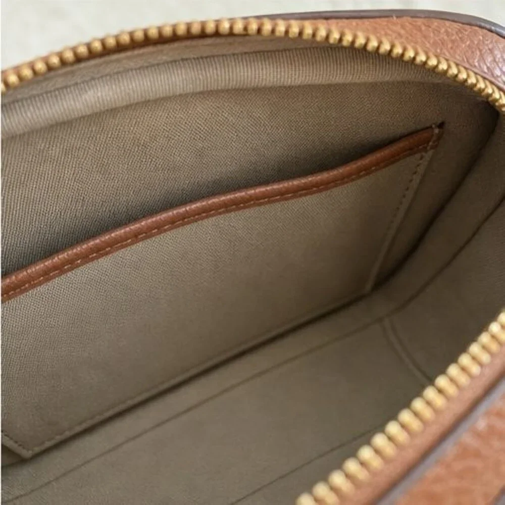 Forest Suede Crossbody Bag